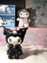 Load image into Gallery viewer, My Melody / Kuromi Mascot Keychain (midnight melochro)