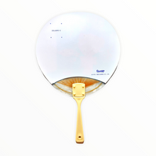 Load image into Gallery viewer, Little Twin Stars Vinyl/Bamboo Hand Fan (Vintage)