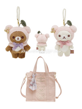 Load image into Gallery viewer, Ko-Rilakkuma ChairoiKoguma Shining Jewel Cherry Tote Bag Keychain Macot