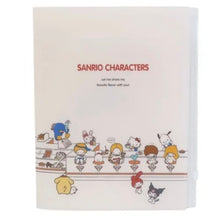 Load image into Gallery viewer, Sanrio File Folder w/ Zipper (6-Pocket)