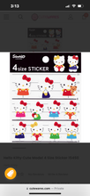 Load image into Gallery viewer, Sanrio 4 Size Sticker Kamio Japan 2013 (My Melody, Pompompurin)