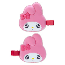 Load image into Gallery viewer, Sanrio Characters Heart Eyes Hair Clip Set (My Melody, Kuromi, Cinnamoroll, Hangyodon)