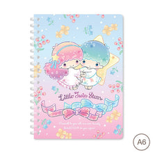 Load image into Gallery viewer, Sanrio Characters A6 Spiral Notebook (2022, 2021)