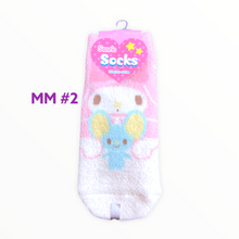 Load image into Gallery viewer, Fuzzy Cozy Sock (Stripes or Dots)