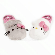 Load image into Gallery viewer, Hello Kitty X Pusheen Slipper