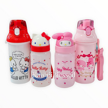 Load image into Gallery viewer, Hello Kitty Bottle with Pop-Up Straw