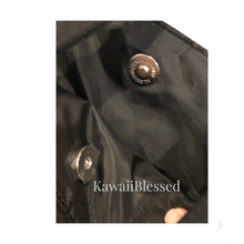 Load image into Gallery viewer, Sanrio Kuromi Tote with ID Badge Hol DD G