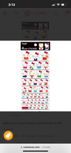 Load image into Gallery viewer, Sanrio 4 Size Sticker Kamio Japan 2013 (My Melody, Pompompurin)