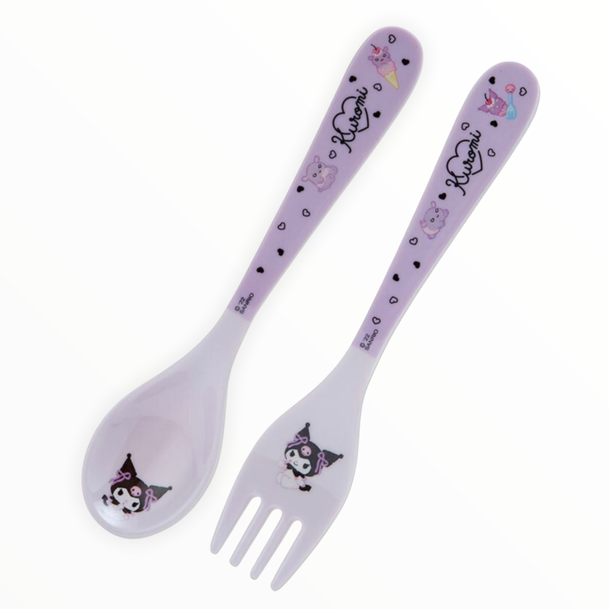 Kuromi Utensil Set