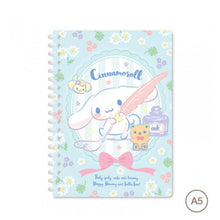 Load image into Gallery viewer, Sanrio Character A5 Spiral Notebook