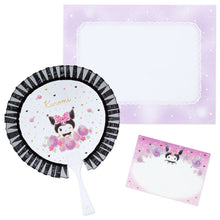 Load image into Gallery viewer, Kuromi My Melody Cinnamoroll Card in Fan Shape (2022)