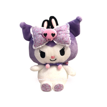 Load image into Gallery viewer, Kuromi Plush with Bunny Ears (Small/Large)