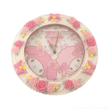 Load image into Gallery viewer, Sanrio Liz Lisa X My Melody Wall Clock (Japan Feature and Rare Find)