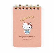 Load image into Gallery viewer, Sanrio Spiral Memo Pad (60 sheets)