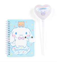Load image into Gallery viewer, Sanrio Characters Note Book with Balloon Ball Pen