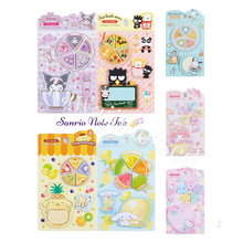 Load image into Gallery viewer, Sanrio Characters Sticky Note Tab (Pizza? Pie? Or Cake?)