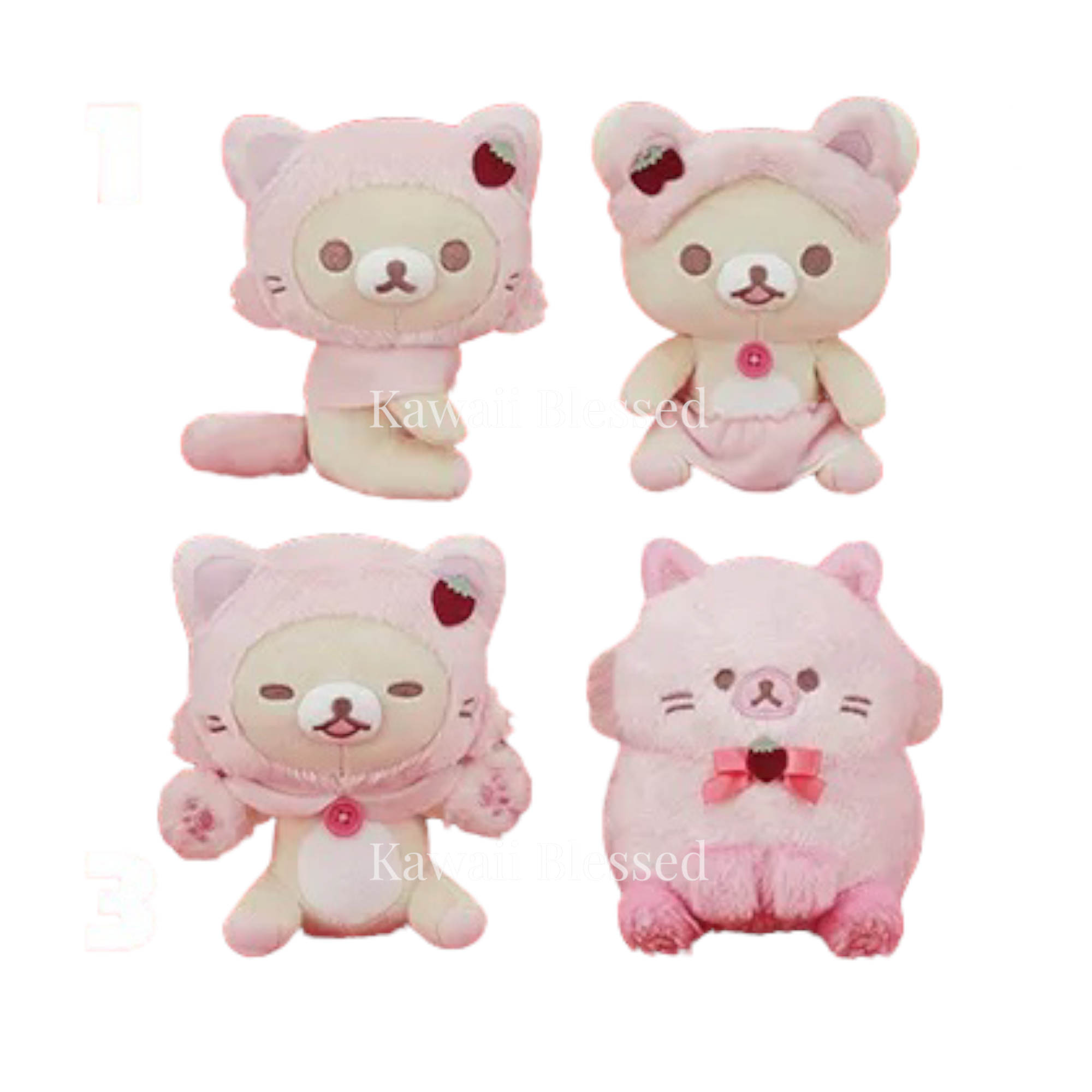 Rilakkuma plush cat sales