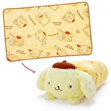 Load image into Gallery viewer, Sanrio Characters Soft Blanket with Plush Case