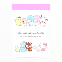 Load image into Gallery viewer, Sanrio Character Mini Memo Pad