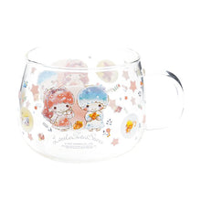 Load image into Gallery viewer, Little Twin Stars Glass Cup (set of 2)