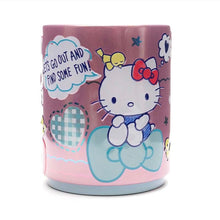 Load image into Gallery viewer, Sanrio Characters Tin Pen Stand (Little Twin Stars, My Melody, Hello Kitty)