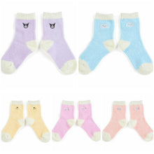 Load image into Gallery viewer, Sanrio Characters Cozy Socks (Kuromi, Cinnamoroll, My Melody, Hello Kitty, Pompompurin)