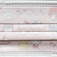 Load image into Gallery viewer, Sanrio Characters Peek-a-boo Disposable Masks (10-pack)