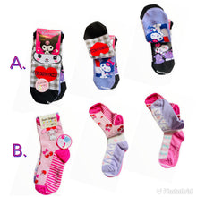 Load image into Gallery viewer, Sanrio Character 3-pack Socks (Adult and Kids)