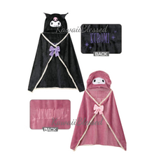 Load image into Gallery viewer, Kuromi / My Melody Blanket with Hoodie (New 2021 Aug)