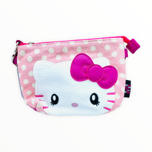 Load image into Gallery viewer, Hello Kitty White Pokka Dot Pouch (Japan Puroland Edition)