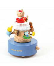 Load image into Gallery viewer, Hello Flying Wooden Plane Music Decor