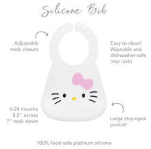 Load image into Gallery viewer, Hello Kitty Silicone Bib
