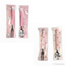 Load image into Gallery viewer, Sanrio Character Mascot Fork and Spoon Utensil