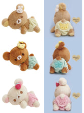 Load image into Gallery viewer, Rilakkuma Baby Lying Down Post Plushie