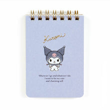 Load image into Gallery viewer, Sanrio Spiral Memo Pad (60 sheets)