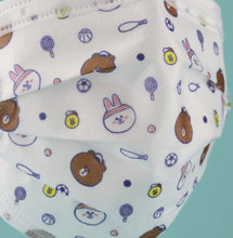 Load image into Gallery viewer, LINE Friends Disposable Mask for Adult (4-pack)