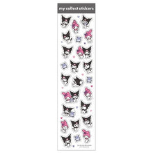 Load image into Gallery viewer, Sanrio Slim Sticker Sheet (Kuromi/My Melody, Cinnamoroll)