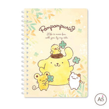 Load image into Gallery viewer, Sanrio Character A5 Spiral Notebook