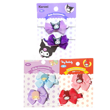 Load image into Gallery viewer, Kuromi y Mascot Hair Clips 2-Pcs Set