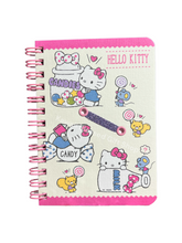 Load image into Gallery viewer, Sanrio Character B7 Spiral Notebook with Pen Holder (Passport size)