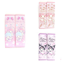 Load image into Gallery viewer, Sanrio Character Car Seat Belt Cover Set