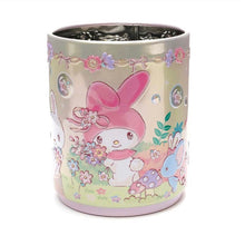 Load image into Gallery viewer, Sanrio Characters Tin Pen Stand (Little Twin Stars, My Melody, Hello Kitty)