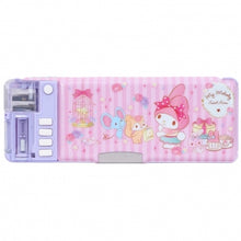 Load image into Gallery viewer, Sanrio Characters Sparkly Magic Pencil Case (with pencil sharpener)