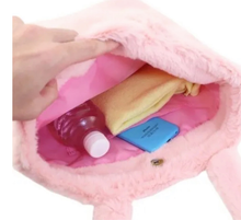 Load image into Gallery viewer, Kuromi / My Melody Fur Tote Bag (2022 Yazuda)