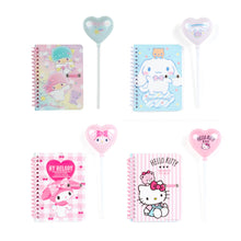 Load image into Gallery viewer, Sanrio Characters Note Book with Balloon Ball Pen