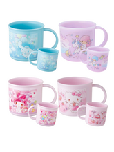 Load image into Gallery viewer, Sanrio Character Plastic Cup (Little Twin Stars, My Melody, Cinnamoroll, Hello Kitty)