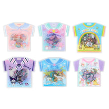 Load image into Gallery viewer, Sanrio Flake Stickers in T-Shirt
