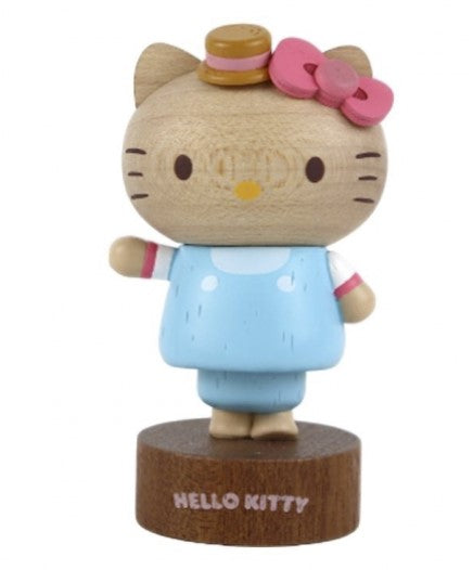 Sanrio Hello Kitty Wooden Bobble Head (Taiwan Exclusive)