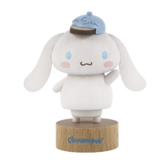 Sanrio Cinnamoroll Wooden Bobble Head (Taiwan Exclusive)