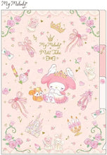 Load image into Gallery viewer, Sanrio x Miki Takei A5 Clear File with 3 Pockets
